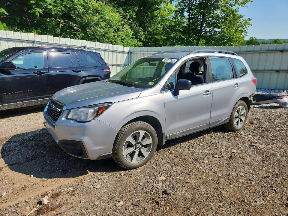 2017 Subaru Forester VIN JF2SJABC7HH498523 COPART salvage auction — REAR END, VT - CERT OF TITLE-SALVAGE VEHICLE, sold $350 on 2026-07-27 (photo 1)
