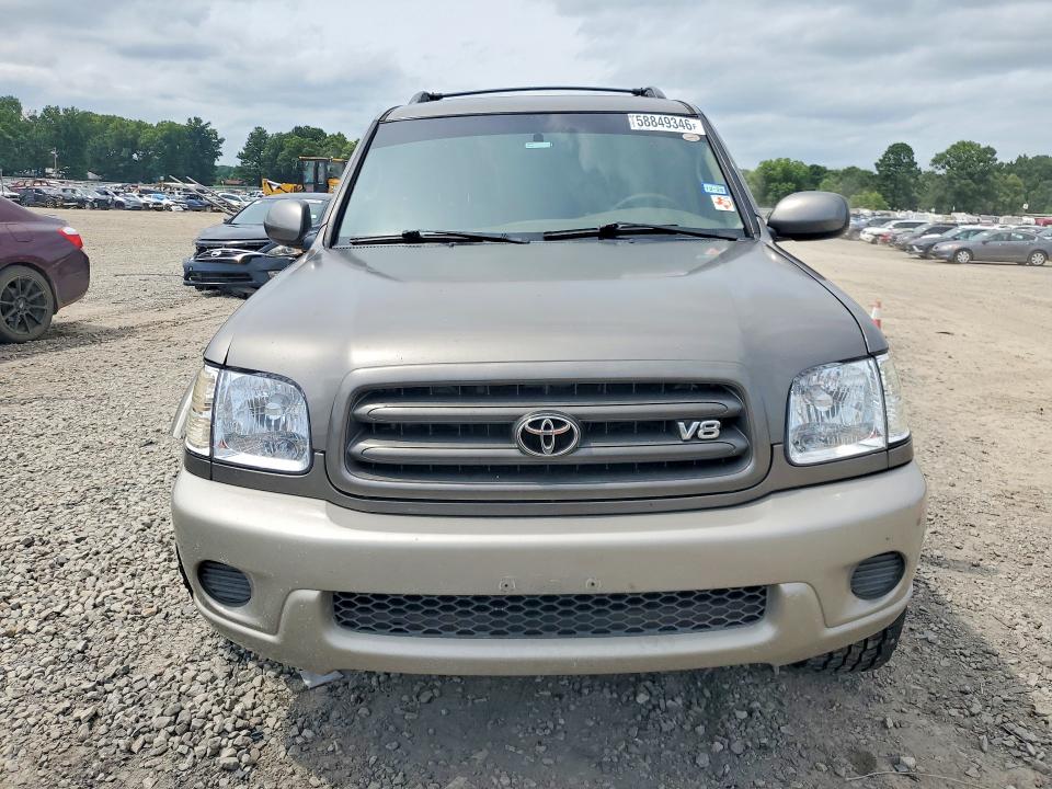 2003 Toyota Sequoia VIN 5TDBT44A73S187961 COPART salvage auction — FRONT END, Ar - Cert Of Title-Salvage, sold $70 on 2026-07-20 (photo 5)