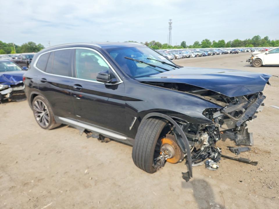 2022 BMW X3 VIN 5UX53DP00N9K58319 COPART salvage auction — FRONT END, Va - Cert Of Title - Salvage, sold $4,850 on 2026-07-29 (photo 4)
