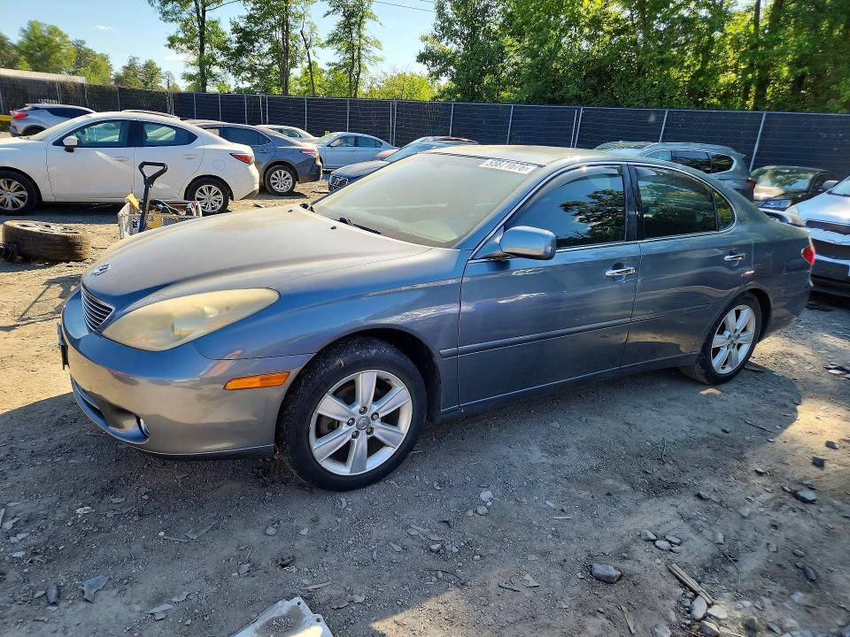 2005 Lexus Es 330 VIN JTHBA30G655132306 COPART salvage auction — MINOR DENT/SCRATCHES, Md - Certificate Of Title, sold $750 on 2026-07-14 (photo 1)