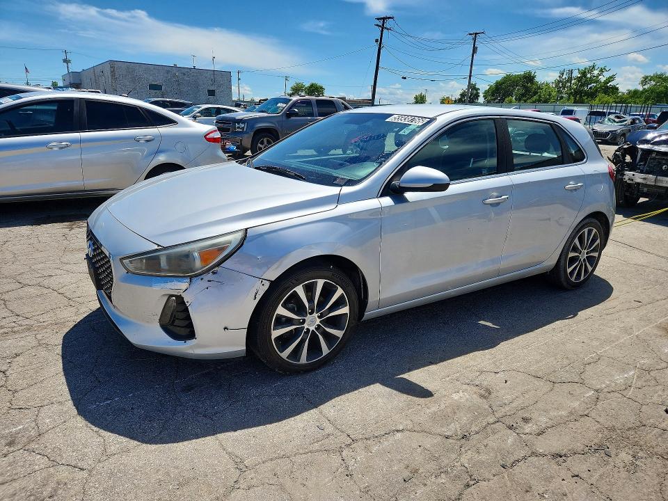 2019 Hyundai Elantra VIN KMHH35LE5KU098769 COPART salvage auction — FRONT END, Il - Certificate Of Title, sold $750 on 2026-07-28 (photo 1)