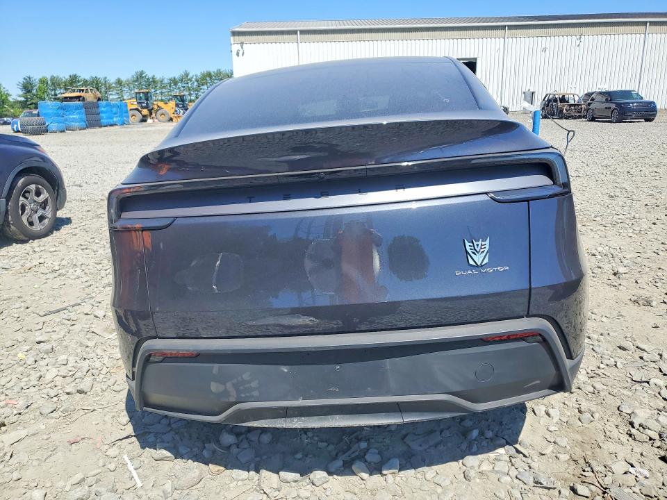 2026 Tesla Model y VIN 7SAYGDEE3TA466375 COPART salvage auction — SIDE, Nj - Cert Of Title-Salvage, sold $18,600 on 2026-07-27 (photo 6)