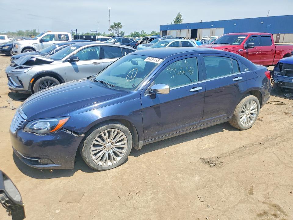 2012 Chrysler 200 VIN 1C3CCBCG9CN326643 COPART salvage auction — FRONT END, Mi - Dealer Only Clean Title (P), sold $400 on 2026-07-10 (photo 1)