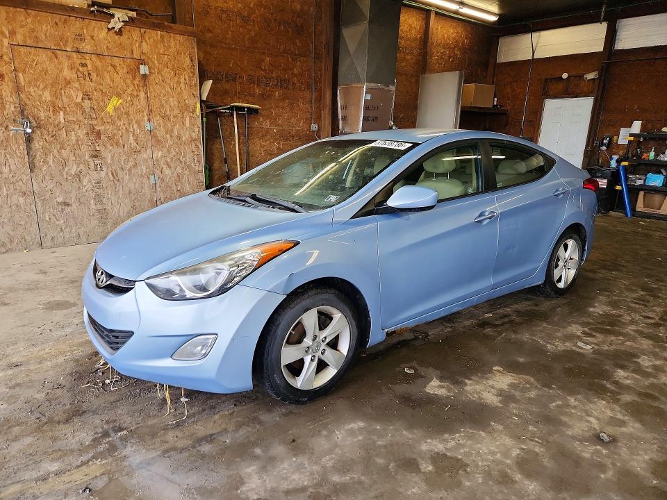 2012 Hyundai Elantra VIN KMHDH4AE4CU306347 COPART salvage auction — SIDE, Pa - Cert Of Title, sold $525 on 2026-07-30 (photo 1)