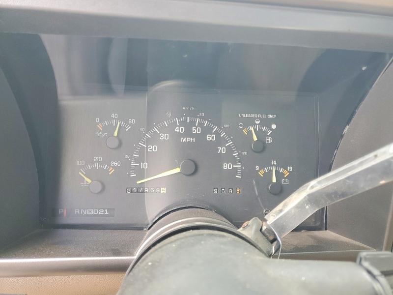 1994 Chevrolet Gmt VIN 2GCEC19K5R1268728 COPART salvage auction — FRONT END, Ca - Salvage Certificate, sold $125 on 2026-07-02 (photo 9)