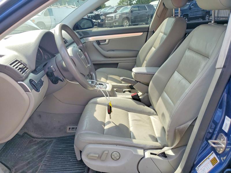 2007 Audi A4 VIN WAUDF78E97A114220 COPART salvage auction — REAR END, Md - Cert Of Salvage > 75% Damage, sold $250 on 2026-07-13 (photo 7)