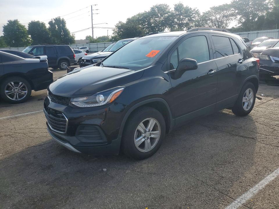 2020 Chevrolet Trax VIN KL7CJLSB6LB025873 COPART salvage auction — REAR END, Oh - Cert Of Title-Salvage, sold $2,750 on 2026-07-08 (photo 1)