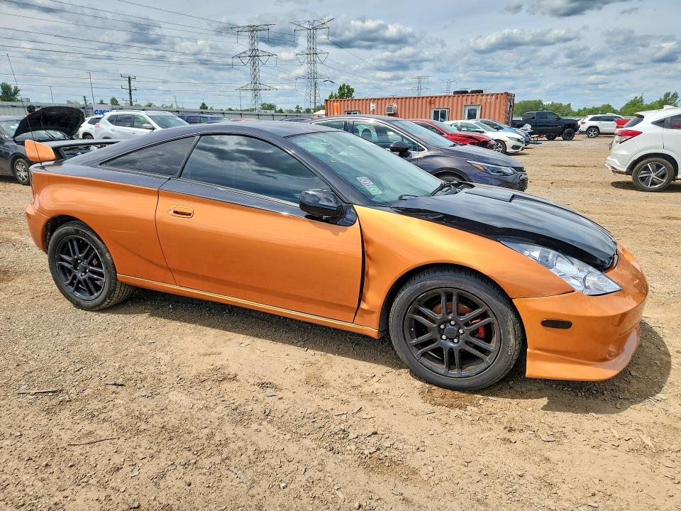 2005 Toyota Celica VIN JTDDR32TX50188727 COPART salvage auction — FRONT END, Il - Salvage Certificate, sold $350 on 2026-07-16 (photo 4)
