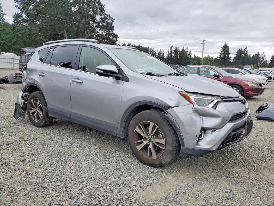 2018 Toyota Rav 4 VIN JTMRFREV3JD243021 COPART salvage auction — REAR END, Wa - Bill Of Sale, sold $4,150 on 2026-07-17 (photo 4)