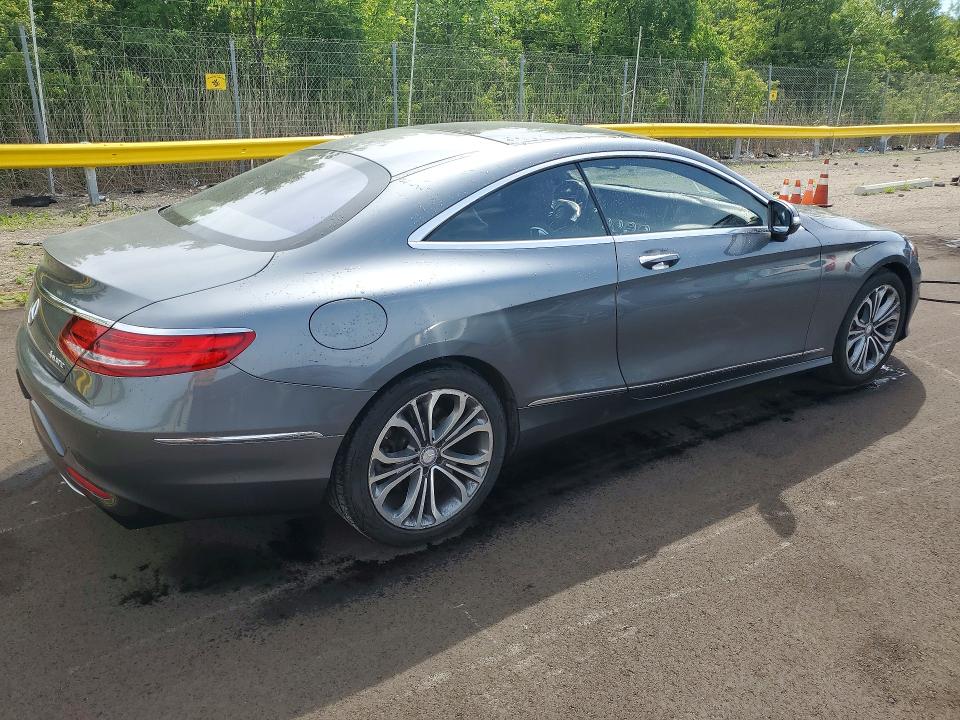 2016 Mercedes-benz S-klasse VIN WDDXJ8FB3GA015329 COPART salvage auction — MINOR DENT/SCRATCHES, In - Certificate Of Title, sold $11,100 on 2026-07-28 (photo 3)
