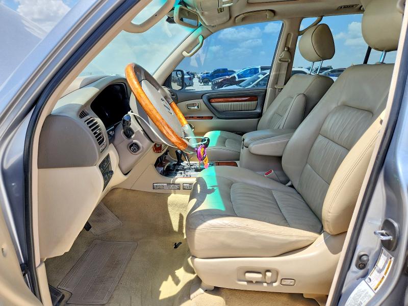 2004 Lexus Lx VIN JTJHT00W943543041 COPART salvage auction — REAR END, TX - SALVAGE VEHICLE TITLE, sold $3,350 on 2026-07-30 (photo 7)
