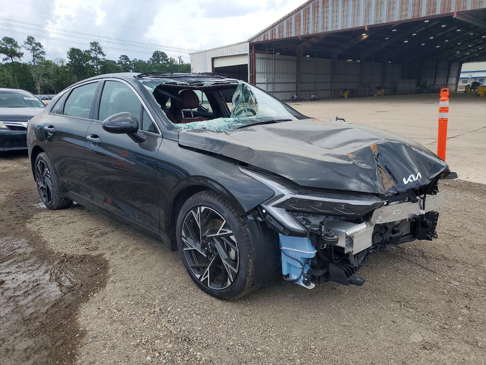 2025 Kia K5 VIN KNAG64J76S5289498 COPART salvage auction — FRONT END, La - Certificate Of Title, sold $5,500 on 2026-07-28 (photo 4)