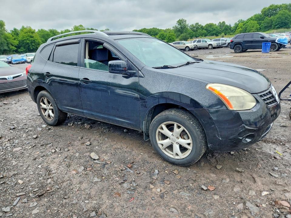 2009 Nissan Rogue VIN JN8AS58V99W435397 COPART salvage auction — SIDE, PA - CERTIFICATE OF SALVAGE, sold $425 on 2026-07-13 (photo 4)