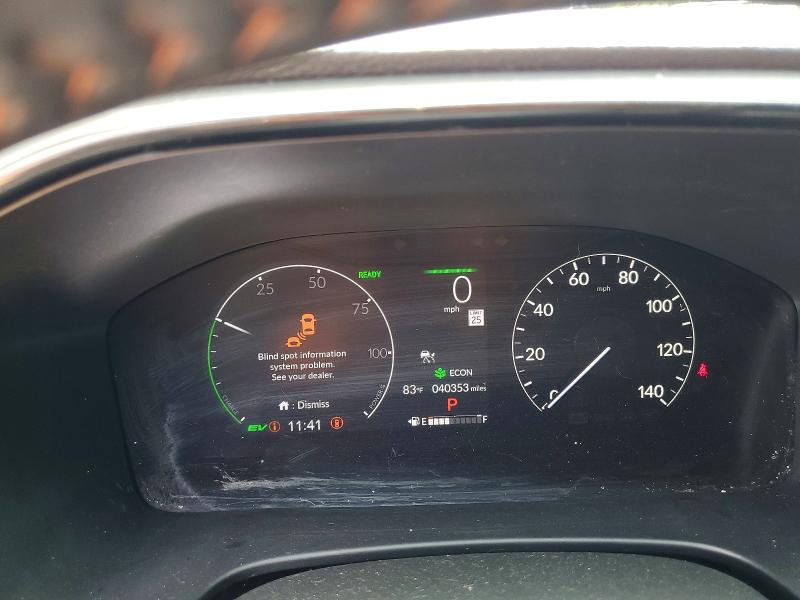 2023 Honda Cr-v VIN 2HKRS5H50PH713895 COPART salvage auction — SIDE, Fl - Cert Of Title Slvg Rebuildable, sold $6,900 on 2026-07-20 (photo 9)