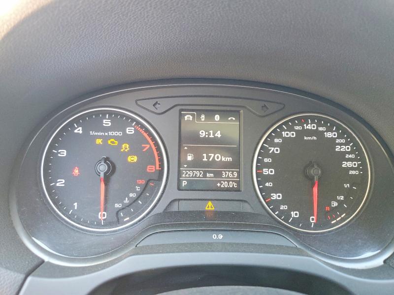 2015 Audi A3 VIN WAUACRFF9F1087246 COPART salvage auction — BURN, On - Permit No Brand - Unfit, sold $300 on 2026-07-14 (photo 9)