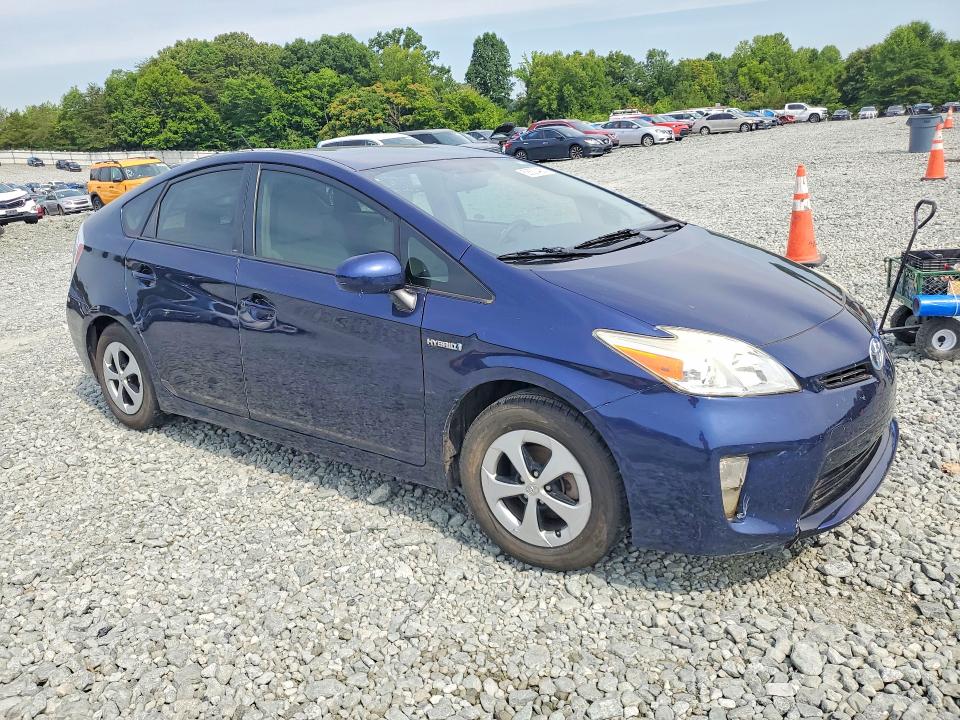 2014 Toyota Prius VIN JTDKN3DU4E0359819 COPART salvage auction — SIDE, Nc - Salvage Certificate Of Title, sold $150 on 2026-07-29 (photo 4)