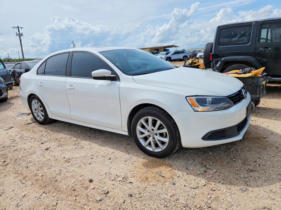 2012 Volkswagen Jetta VIN 3VWDX7AJXCM324181 COPART salvage auction — REAR END, Tx - Salvage Vehicle Title, sold $1,900 on 2026-07-09 (photo 4)