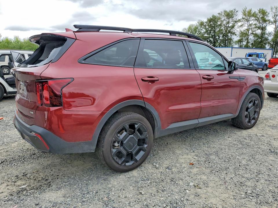 2025 Kia Sorento VIN 5XYRHDJF4SG325158 COPART salvage auction — REAR END, Wa - Bill Of Sale, sold $14,400 on 2026-08-24 (photo 3)