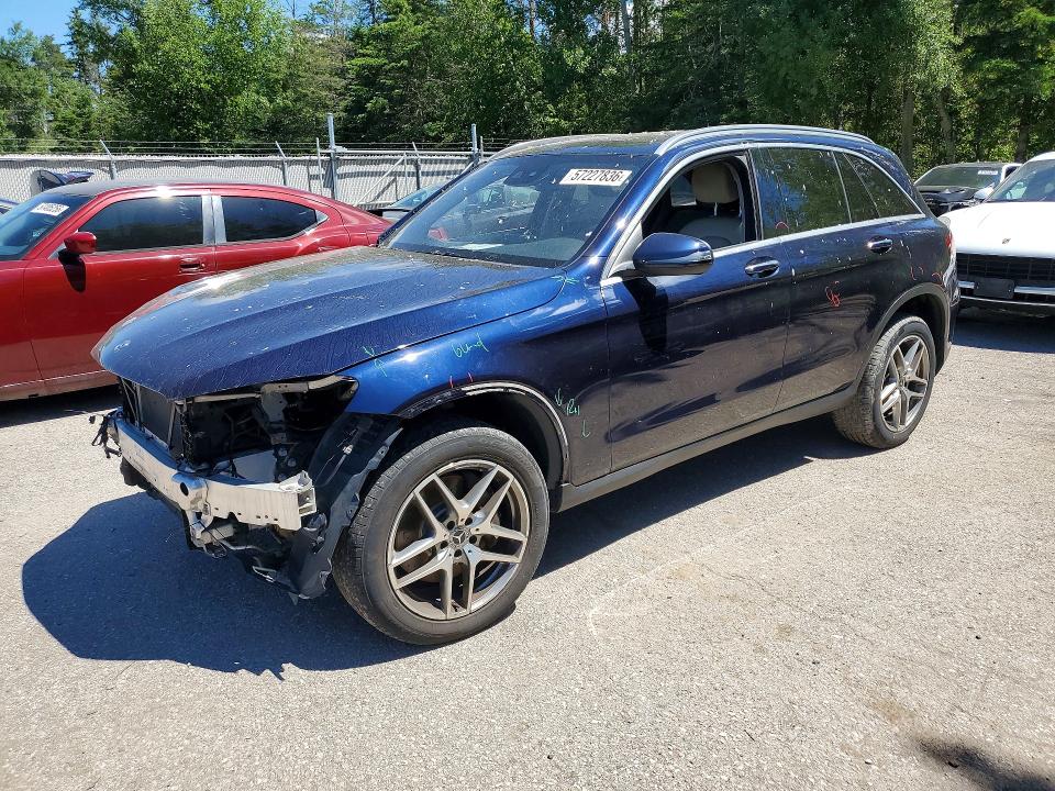 2018 Mercedes-benz VIN WDC0G4KB2JV107051 COPART salvage auction — FRONT END, On - Permit Salvage, sold $7,700 on 2026-08-13 (photo 1)