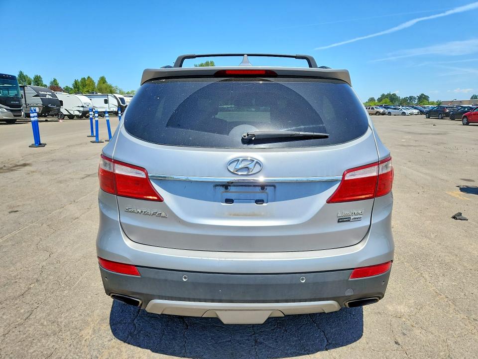 2015 Hyundai VIN KM8SRDHF6FU125192 COPART salvage auction — MINOR DENT/SCRATCHES, Or - Certificate Of Title, sold $1,450 on 2026-07-02 (photo 6)