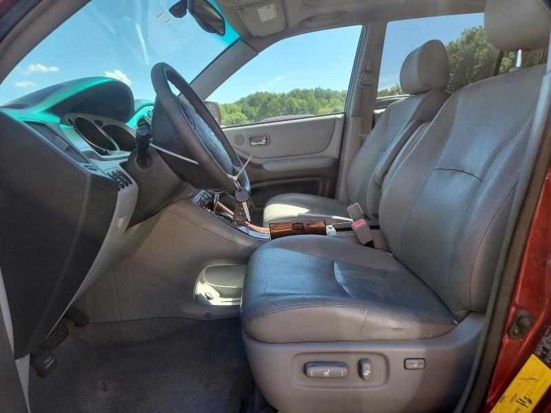 2005 Toyota Highlander VIN JTEEP21A050087308 COPART salvage auction — FRONT END, MA - CERT OF TITLE-RECONSTRCTD COLL, sold $1,850 on 2026-07-22 (photo 7)