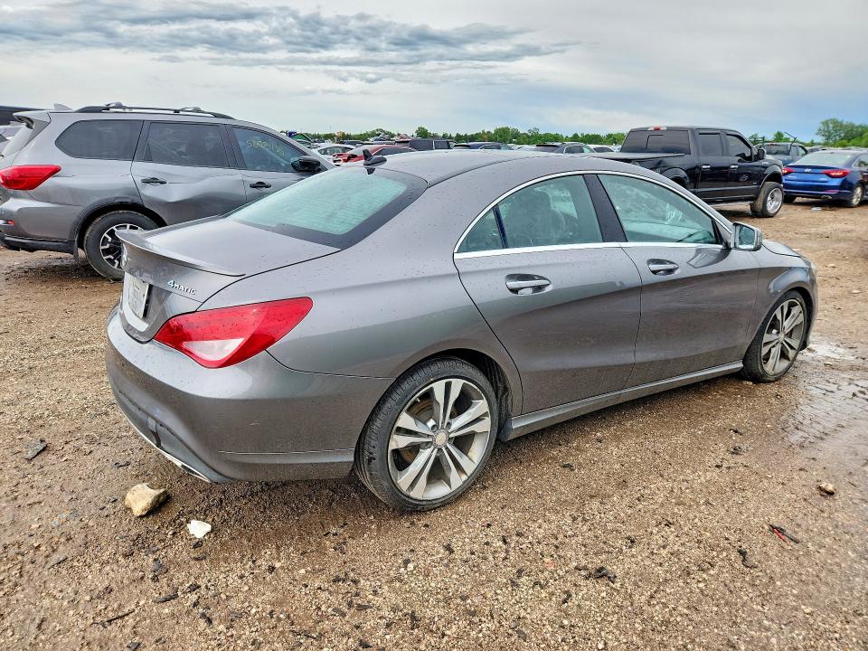 2017 Mercedes-benz Cla-klasse VIN WDDSJ4GB3HN428556 COPART salvage auction — FRONT END, Il - Salvage Certificate, sold $4,500 on 2026-07-16 (photo 3)
