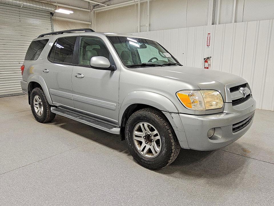 2007 Toyota Sequoia VIN 5TDZT34A97S289373 COPART salvage auction — NORMAL WEAR, Wv - Certificate Of Title, sold $1,650 on 2026-07-30 (photo 4)