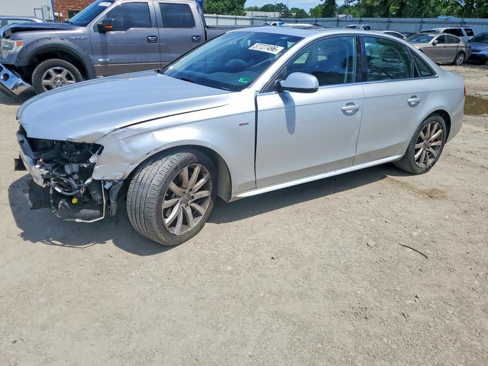 2014 Audi A4 VIN WAUBFAFL2EN030512 COPART salvage auction — FRONT END, Va - Cert Of Title - Salvage, sold $550 on 2026-07-28 (photo 1)