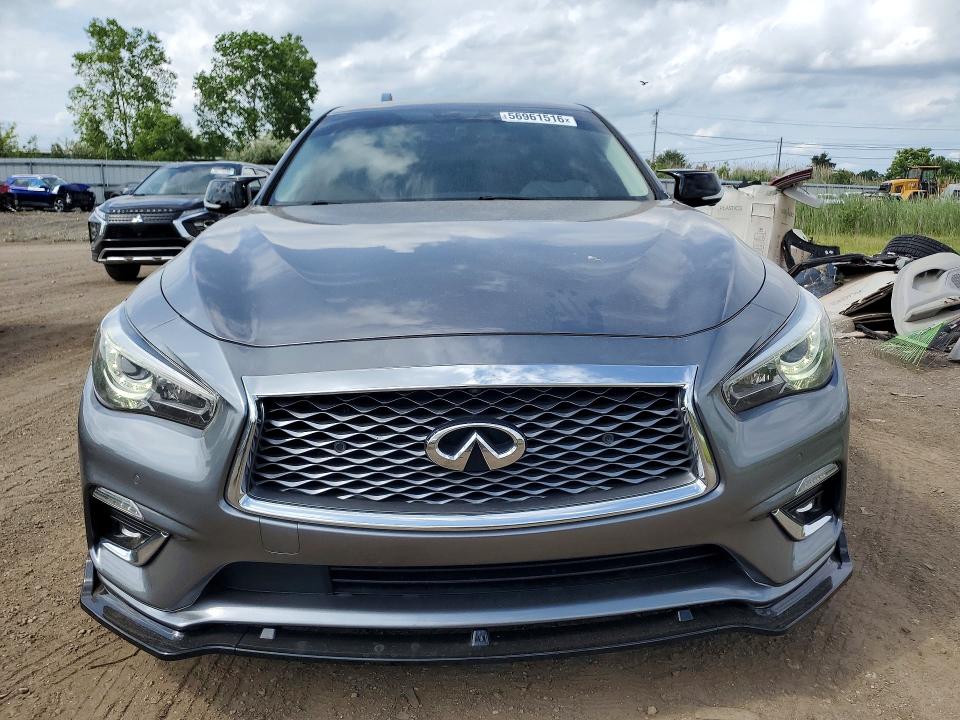 2021 Infiniti Q50 VIN JN1EV7BR9MM752101 COPART salvage auction — MINOR DENT/SCRATCHES, Oh - Cert Of Title-Rebuilt Salvage (P), sold $9,800 on 2026-07-27 (photo 5)