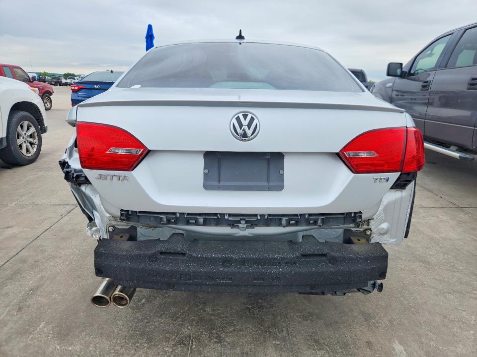 2012 Volkswagen Jetta VIN 3VWLL7AJ3CM421780 COPART salvage auction — REAR END, Tx - Certificate Of Title (P), sold $2,200 on 2026-07-09 (photo 6)
