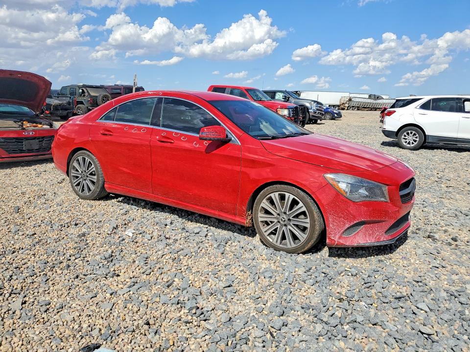 2018 Mercedes-benz Cla-klasse VIN WDDSJ4EB0JN599242 COPART salvage auction — HAIL, Tx - Certificate Of Title, sold $2,100 on 2026-08-18 (photo 4)