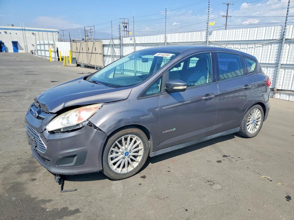 2013 Ford C-max VIN 1FADP5AU2DL505575 COPART salvage auction — FRONT END, Ca - Salvage Certificate, sold $250 on 2026-07-08 (photo 1)