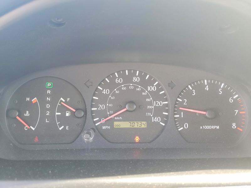 1999 Toyota Camry solara VIN 2T1CF28P6XC219165 COPART salvage auction — MINOR DENT/SCRATCHES, Ca - App For Dup Salvage Or Ac, sold $1,400 on 2026-07-02 (photo 9)