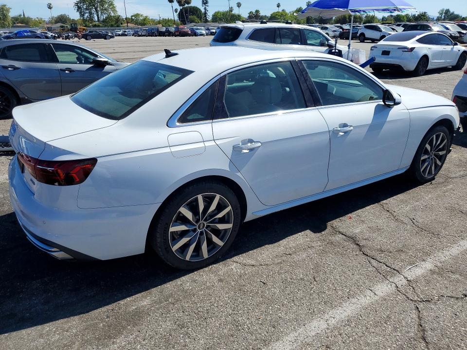 2021 Audi VIN WAUABAF41MN007477 COPART salvage auction — FRONT END, Ca - Salvage Certificate, sold $7,600 on 2026-07-28 (photo 3)