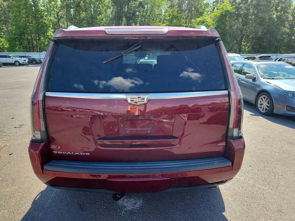 2016 Cadillac Escalade VIN 1GYS3BKJ6GR462743 COPART salvage auction — FRONT END, Nj - Cert Of Title-Salvage, sold $6,200 on 2026-07-09 (photo 6)