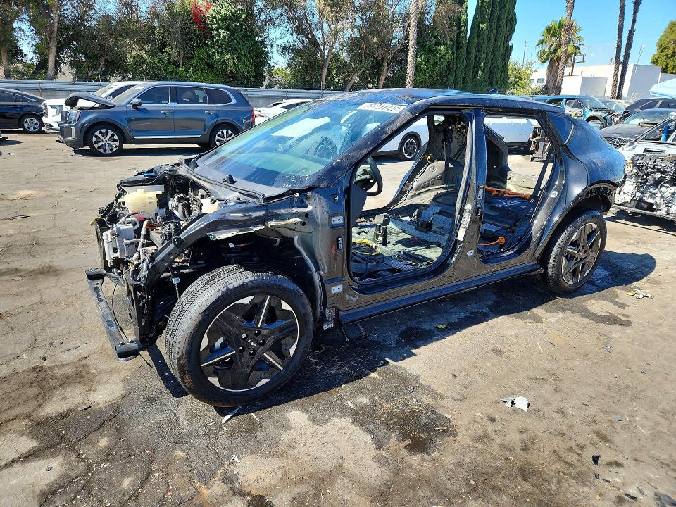 2025 Kia Ev6 VIN 5XYC34JA3SG010344 COPART salvage auction — STRIPPED, CA - CERTIFICATE OF TITLE, sold $3,150 on 2026-07-21 (photo 1)