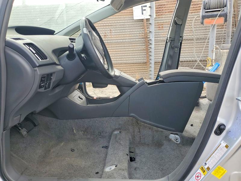 2011 Toyota Prius VIN JTDKN3DU2B1366824 COPART salvage auction — STRIPPED, Ca - Salvage Certificate, sold $175 on 2026-07-20 (photo 7)