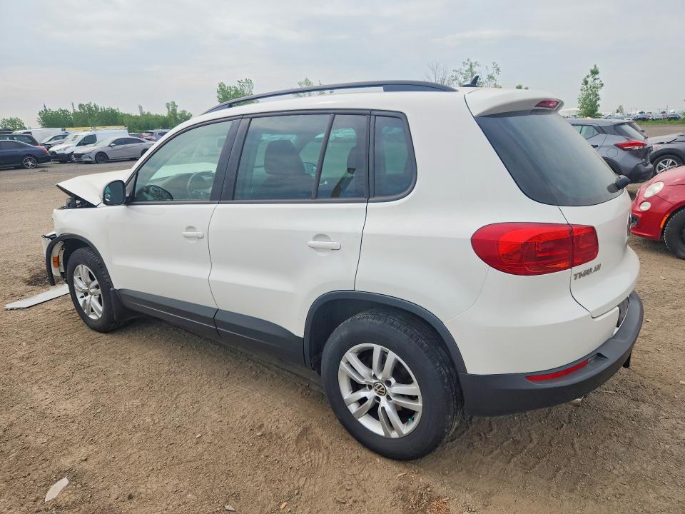 2014 Volkswagen Tiguan VIN WVGHV3AX0EW546122 COPART salvage auction — FRONT END, Qc - Gravement Accidente, sold $475 on 2026-07-14 (photo 2)