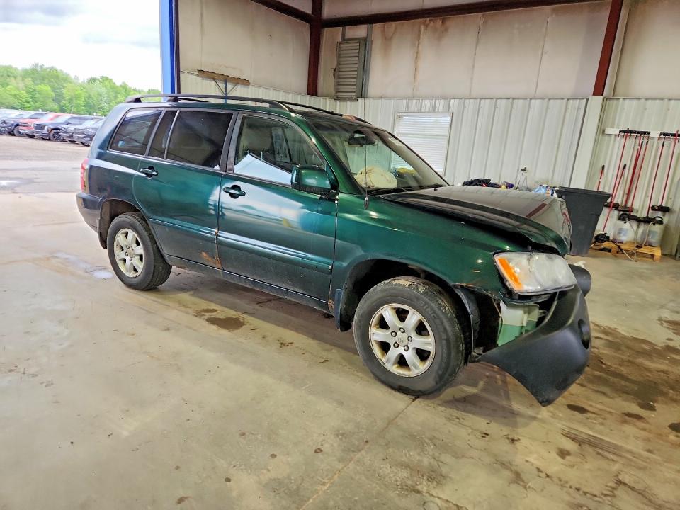 2003 Toyota Highlander VIN JTEHF21A330107841 COPART salvage auction — FRONT END, NY - MV-907A SALVAGE CERTIFICATE, sold $400 on 2026-07-06 (photo 4)