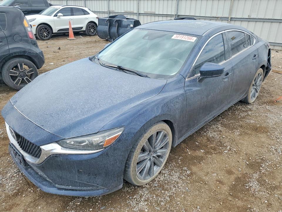 2018 Mazda 6 VIN JM1GL1TY8J1300815 COPART salvage auction — FRONT END, Nv - Salvage Title, sold $1,600 on 2026-07-07 (photo 1)