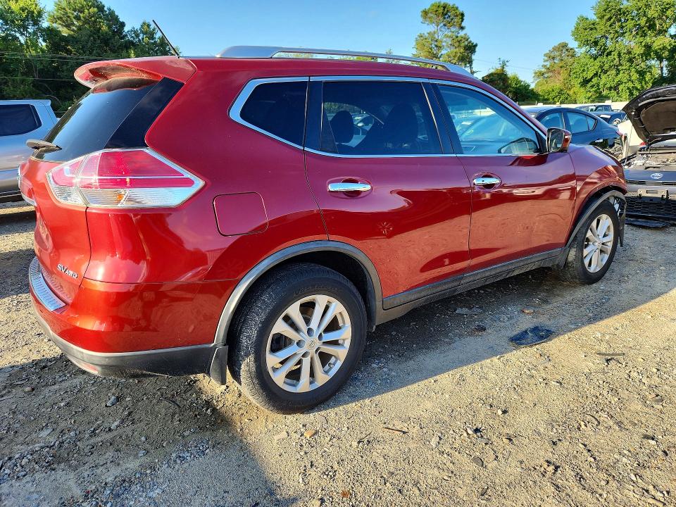 2016 Nissan Rogue VIN KNMAT2MVXGP621809 COPART salvage auction — FRONT END, Va - Certificate Of Title, sold $250 on 2026-07-21 (photo 3)