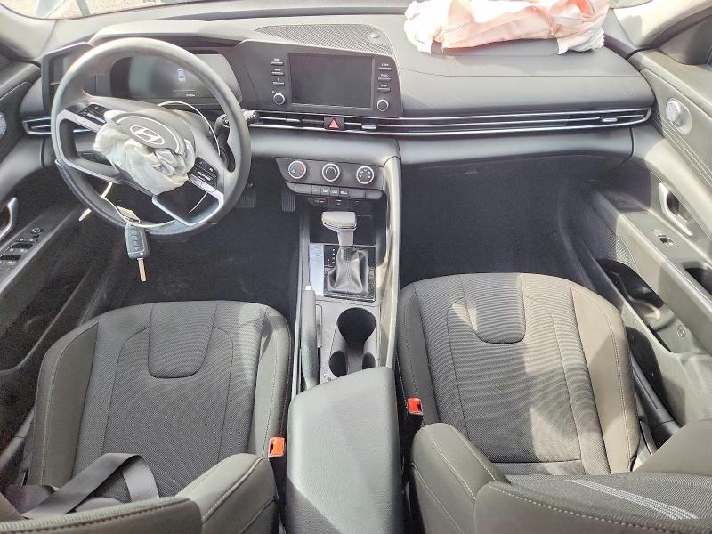 2025 Hyundai Elantra VIN KMHLL4DG6SU063582 COPART salvage auction — FRONT END, TX - CERTIFICATE OF TITLE, sold $4,000 on 2026-07-14 (photo 8)
