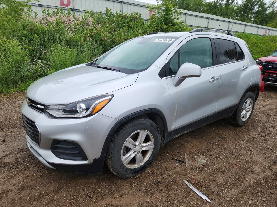 2018 Chevrolet VIN KL7CJLSB5JB709021 COPART salvage auction — FRONT END, Mi - Certificate Of Title, sold $650 on 2026-07-22 (photo 1)
