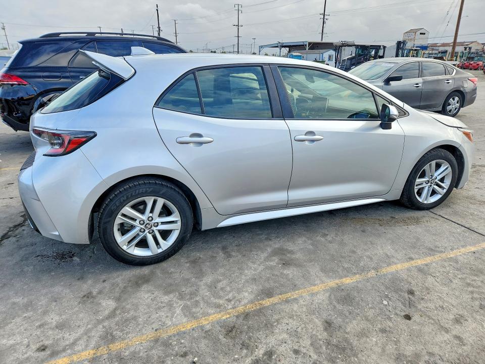 2019 Toyota Corolla VIN JTNK4RBE3K3060667 COPART salvage auction — FRONT END, Ca - Salvage Certificate, sold $5,800 on 2026-07-29 (photo 3)