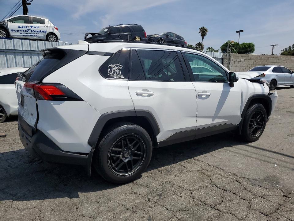 2019 Toyota Rav4 VIN 2T3K1RFV6KW056424 COPART salvage auction — FRONT END, CA - SALVAGE CERTIFICATE, sold $4,700 on 2026-08-20 (photo 3)