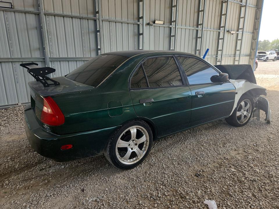 2001 Mitsubishi Mirage VIN JA3AY26C61U012124 COPART salvage auction — FRONT END, Mo - Salvage Certificate Of Title, sold $90 on 2026-07-06 (photo 3)