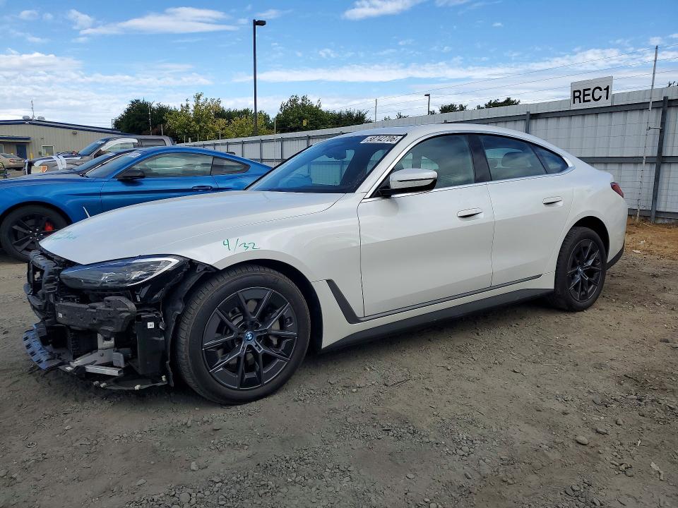 2024 BMW I4 VIN WBY73AW02RFT11912 — COPART salvage auction photo