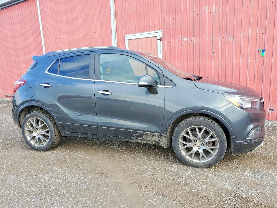 2017 Buick Encore VIN KL4CJ1SB1HB182154 COPART salvage auction — NORMAL WEAR, On - Permit No Brand - Unfit (P), sold $2,750 on 2026-07-08 (photo 4)