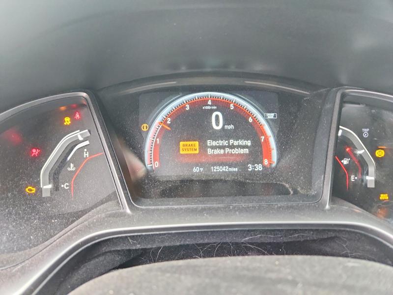 2018 Honda Civic VIN 2HGFC1E51JH709174 COPART salvage auction — FRONT END, Mi - Certificate Of Title, sold $5,400 on 2026-07-02 (photo 9)