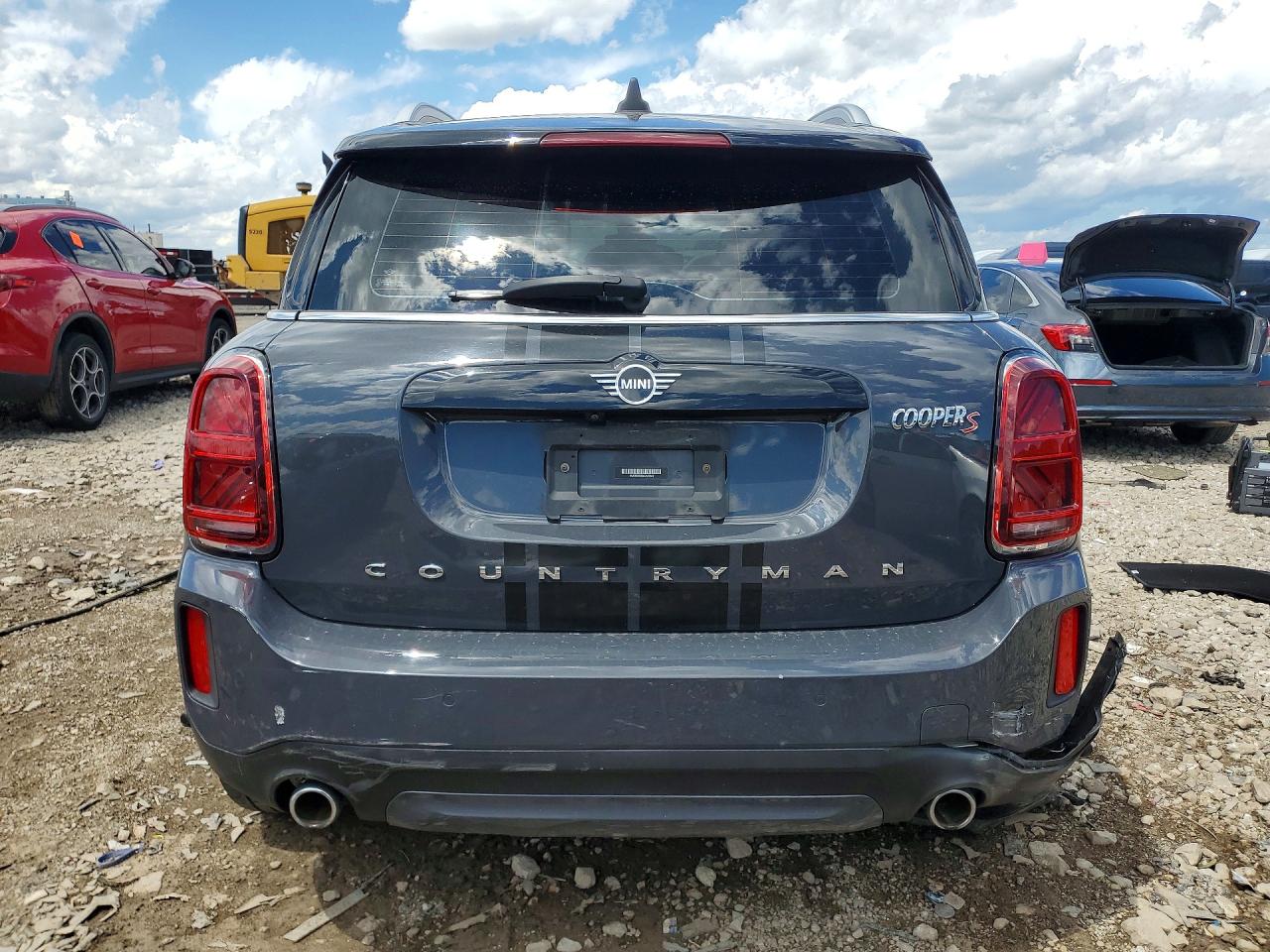 2021 Mini Cooper VIN WMZ83BR09M3N20842 COPART salvage auction — Front End, IL - SALVAGE CERTIFICATE, sold $3,100 on 2026-09-02 (photo 6)